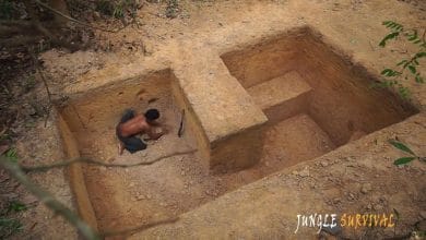 Κατασκευή μυστικού υπόγειου καταφυγίου με «αρχαίες» δεξιότητες